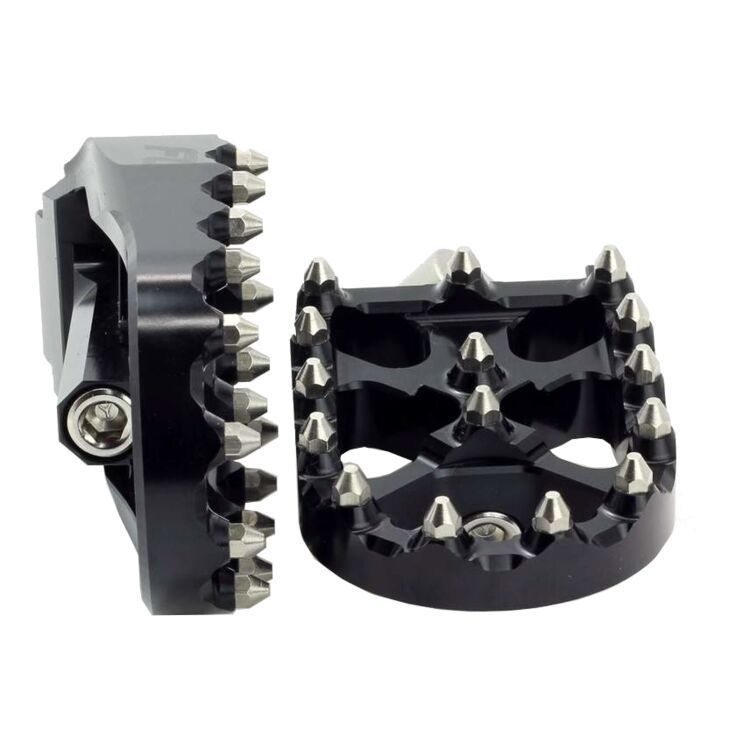 Flo Motorsports MX Style Foot Pegs For Harley