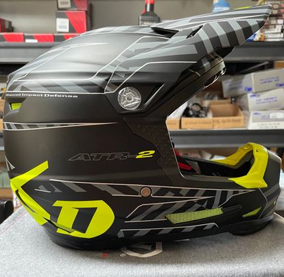 6D ATR-2Y Youth Medium Havoc Neon Yellow/Black Helmet