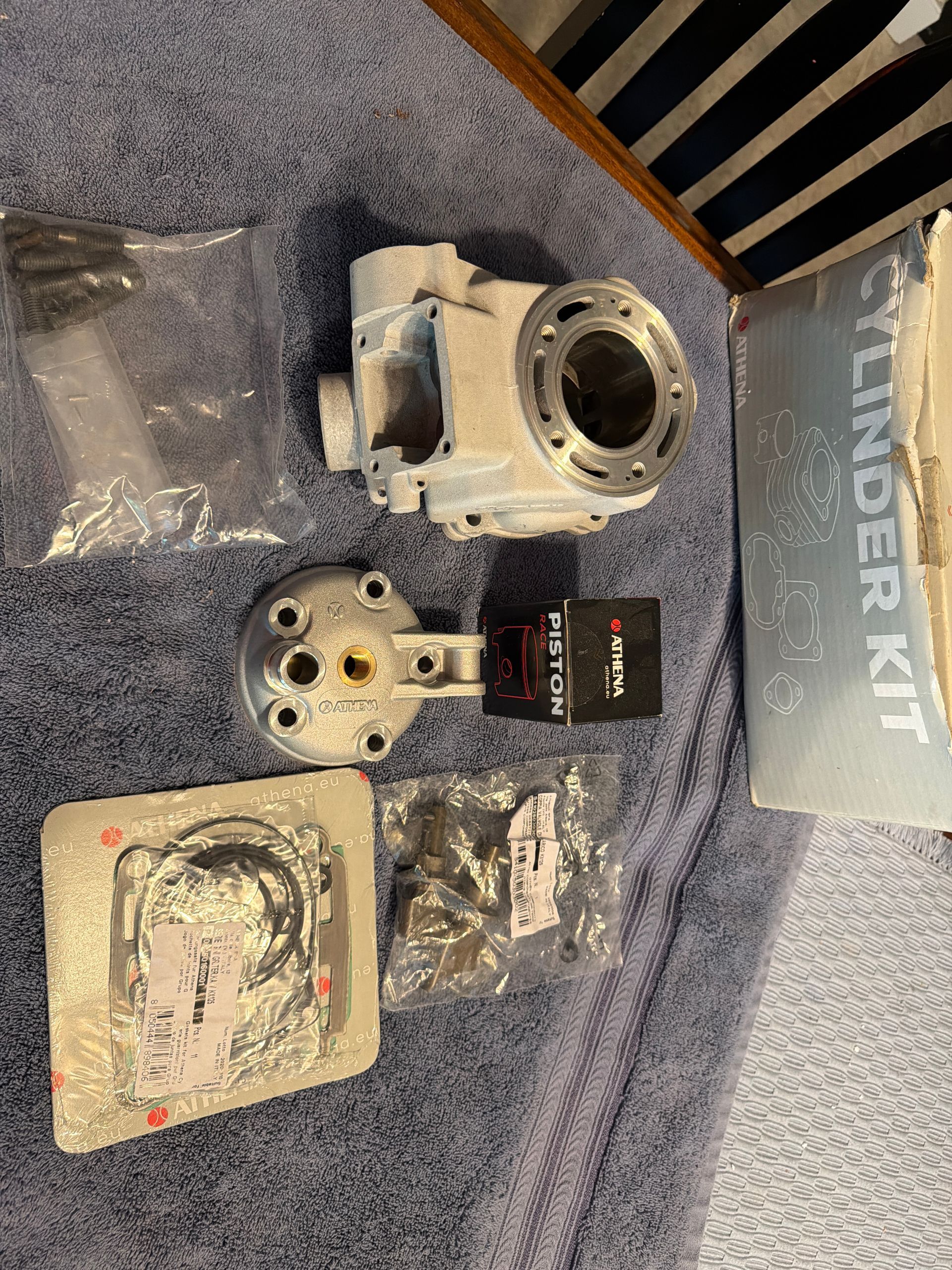 Athena KX125 03-07 Full Cylinder Kit w/ Cylinder, Piston, Rings and Gasket Set