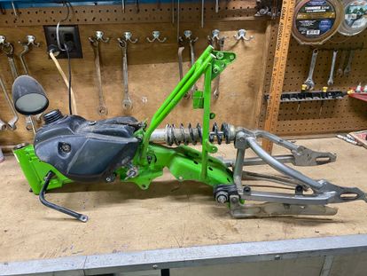 KLX110 Frame (Just The Frame) 