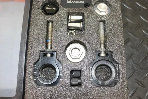 2017 KTM 450SXF Mojo Bling Kit Black 250SXF 350SXF Axle Blocks 2016-2020