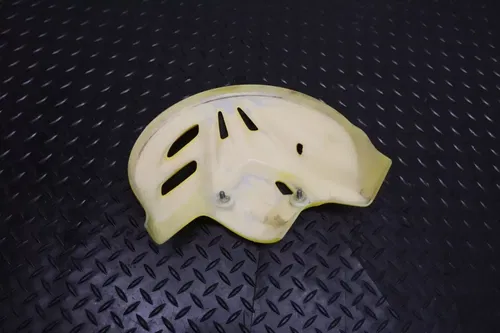 2007 Honda CRF250R Front Brake Rotor Guard Plastic Cover OEM 2002-2008 CRF 250R