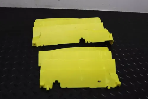 2015 Suzuki RMZ450 Radiator Louvers Plastic Guards Yellow RMZ 450 OEM 2008-2017