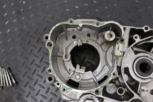 2005 Honda CRF150F Left Side Engine Case Crankcase Bottom OEM CRF 150F 2003-2005