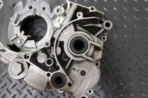2005 Honda CRF150F Left Side Engine Case Crankcase Bottom OEM CRF 150F 2003-2005
