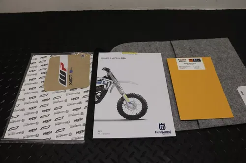 2020 Husqvarna EE 5 Manual Owners Briefcase Book Fork Stickers KTM SX-E 5 MC-E5