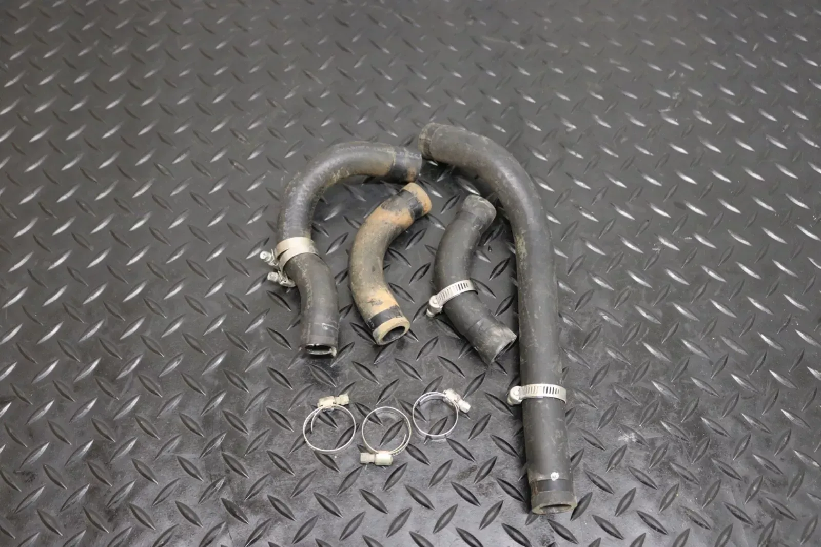 2007 Honda CRF250R Radiator Hoses Cooling Clamps OEM 06-2009 CRF 250R