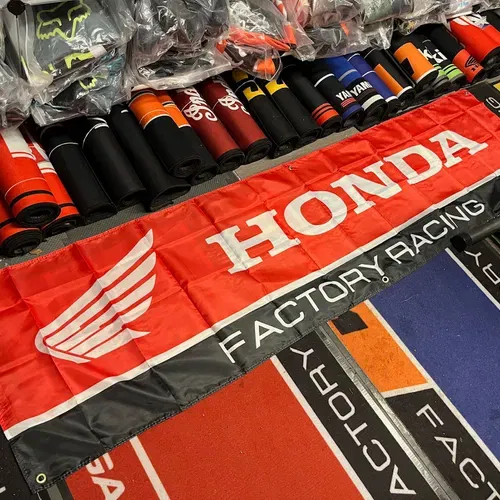 Honda 2' x 8' SuperCool Banner - Great for the Pits, Garage, Display Decor