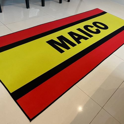 SuperCool Maico Motorcyle mat  24" x 6.5' 