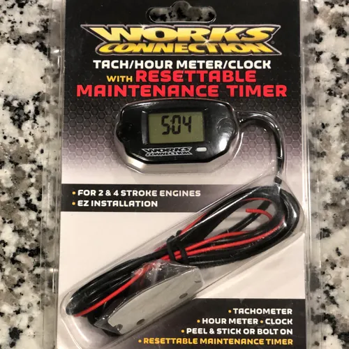Works Connection Tach/Hr Meter/Clock