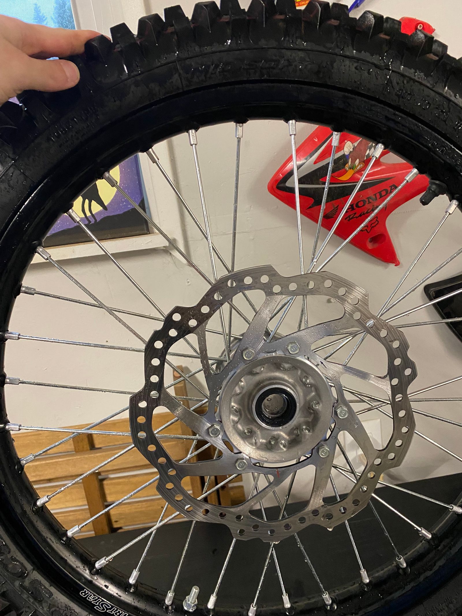 2022 Honda CRF250R DID Wheel Set 2022 Honda CRF250R DID Wheel Set