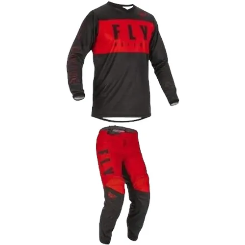 Fly F-16 Red Black Colorway Pant & Jersey Combo
