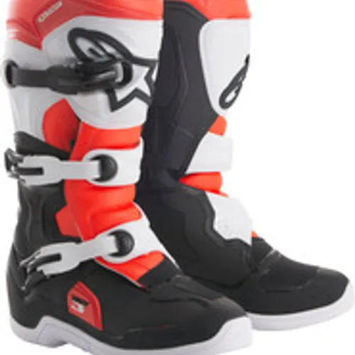 Alpinestar Tech 3S Youth Boot Red White Black colorway