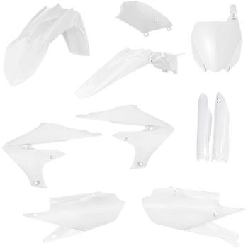 Acerbis FULL Plastic kit White 
