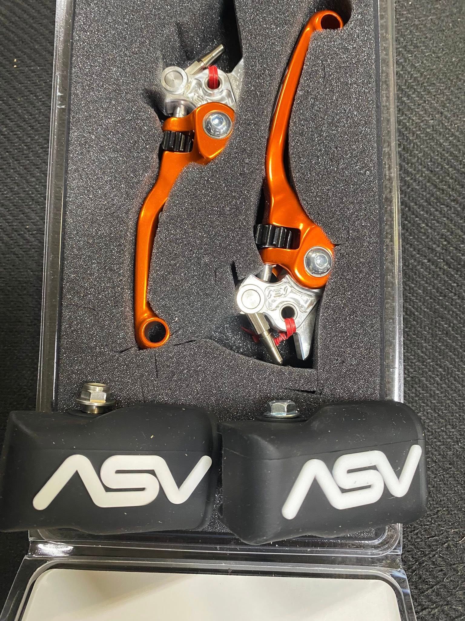 ASV F4 Pair Pack Orange with Dust Covers