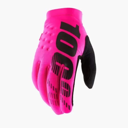 Brisker Gloves - Neon Pink