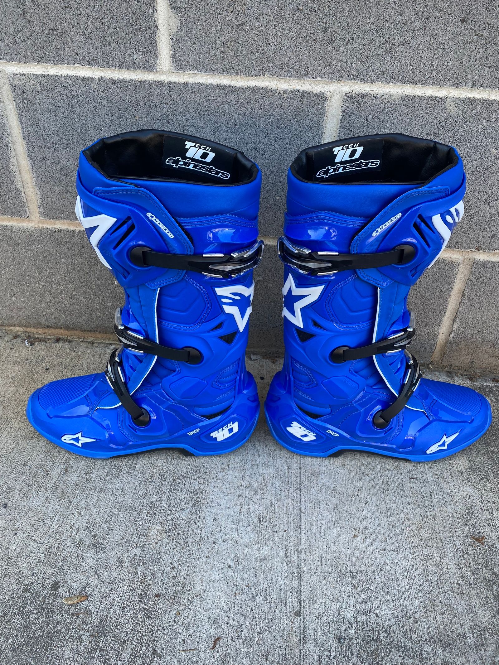 Blue on sale motocross boots