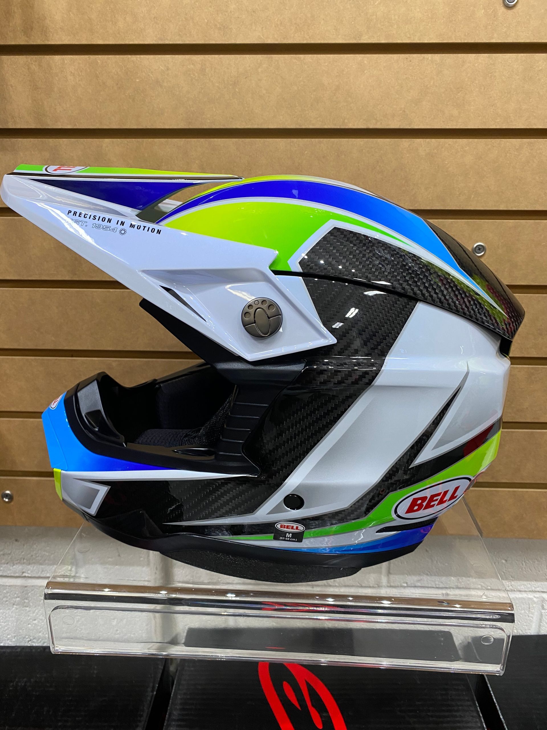 BELL Moto -10 Spherical Grid Wh/BL