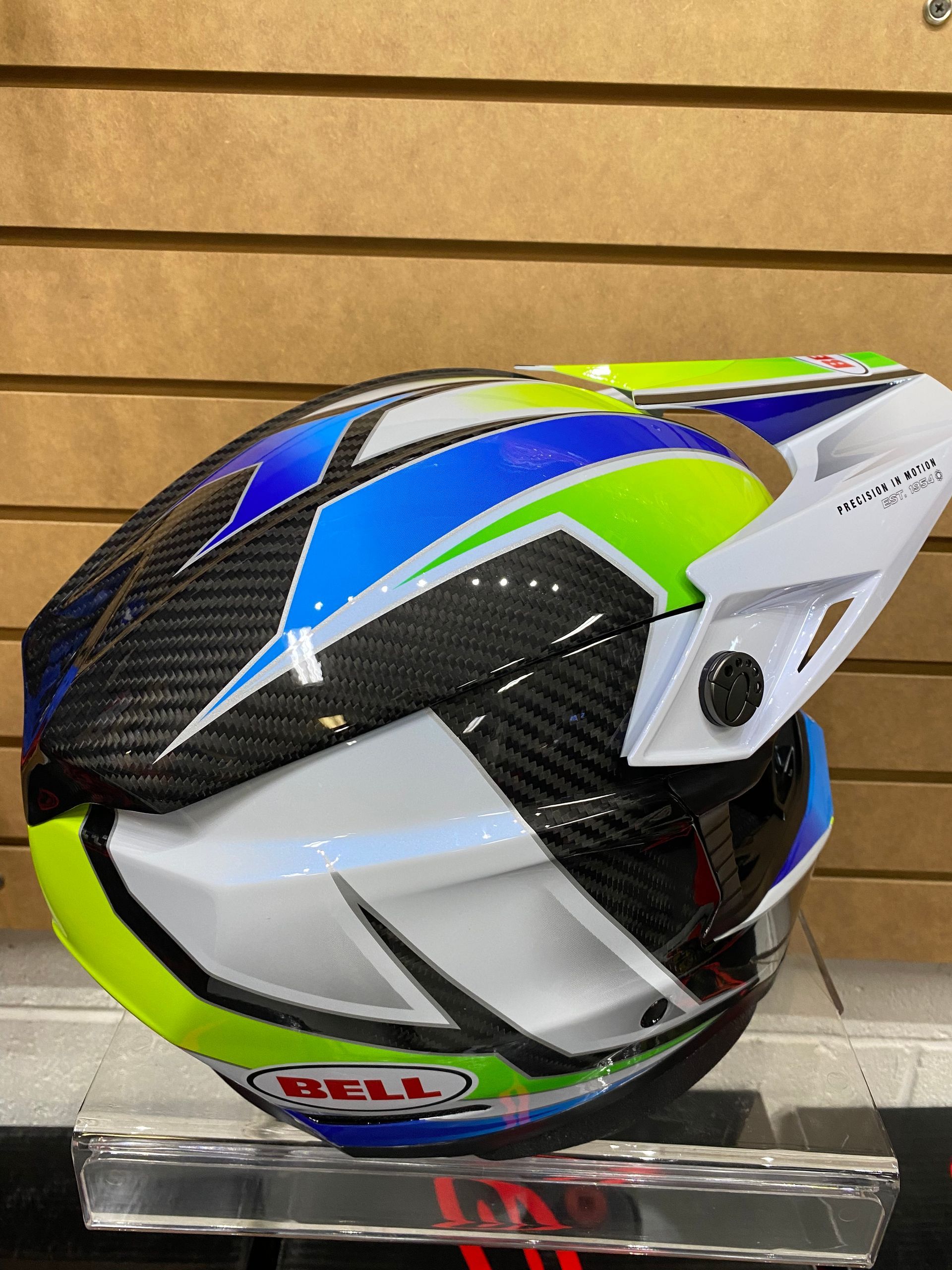 BELL Moto -10 Spherical Grid Wh/BL