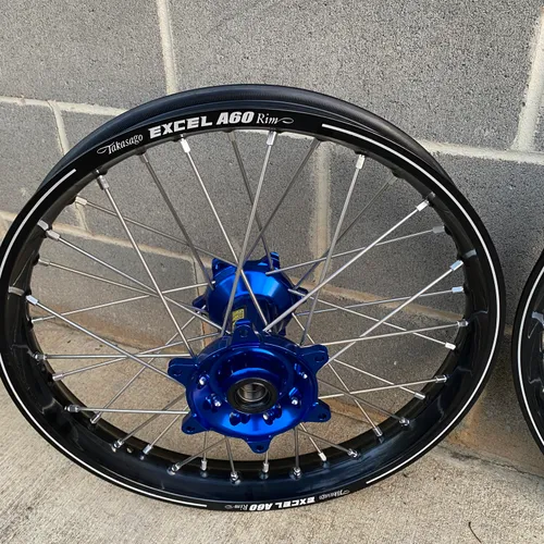 Complete Wheel Set Haan Hubs Stainless Spokes A60 Hoops