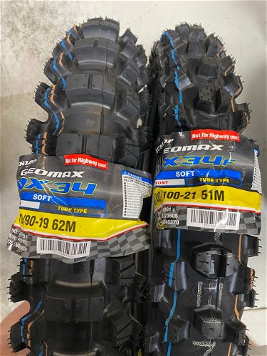 Dunlop MX34 Combo 80/100-21 & 110/90-19