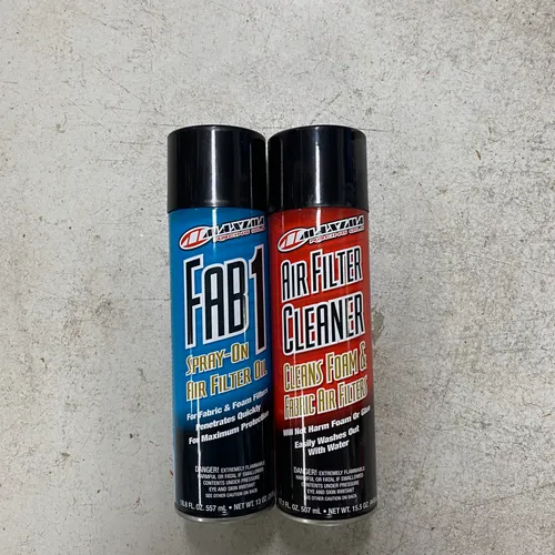 Maxima Filter Cleaner And Spray Oil