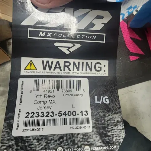 YTH Revo Comp MX Jersey ( Cotton Candy ) 