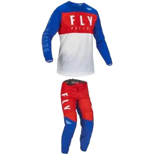 FLY F-16 Red White Blue Colorway Pant & Jersey Combo