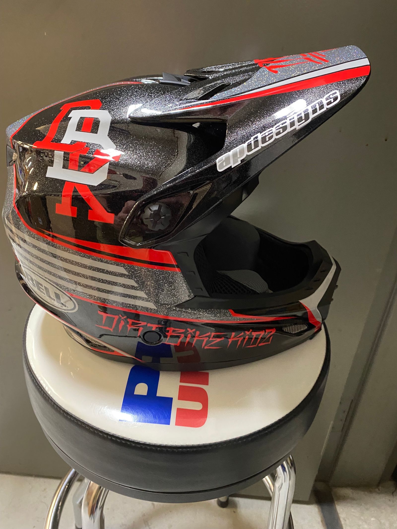Bell Moto 9 Youth MIPS Helmet Large X Large Twitch Replica