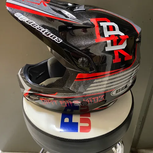 Bell Moto 9 Youth MIPS Helmet Large/X-Large Twitch Replica 
