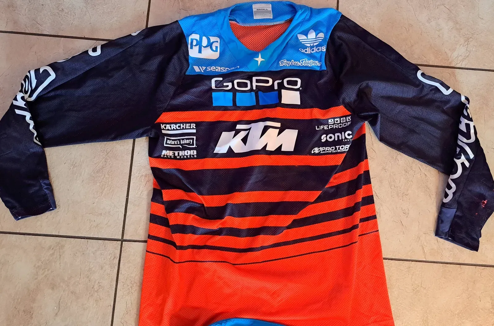 Troy Lee Designs KTM GoPro Pants & Jersey Combo Motocross Gear