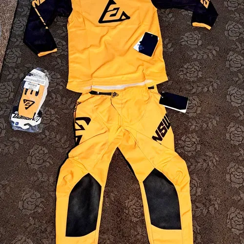 Youth motocross pants outlet and jersey combo