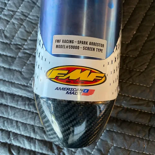 Fmf F4.1 RCT  Titanium Anodized With Carbon Fiber Tip Exhaust Slip On 