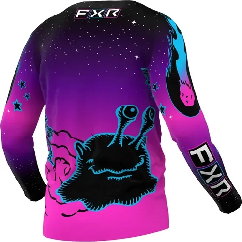 FXR Clutch Youth MX Offroad Jersey Galactic Size XL