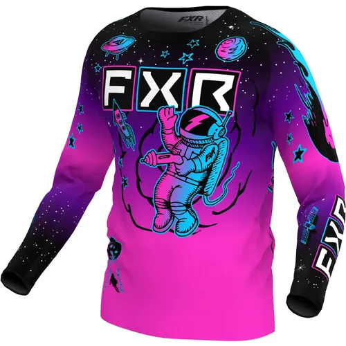 FXR Clutch Youth MX Offroad Jersey Galactic Size XL