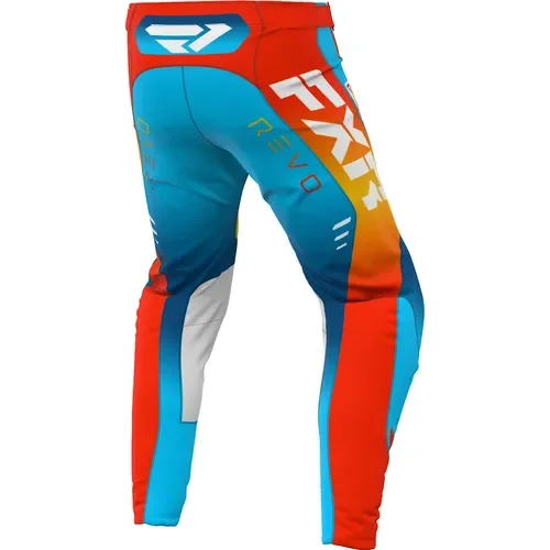 FXR Revo Mens MX Offroad Pants Sunrise 2024 Size: 38