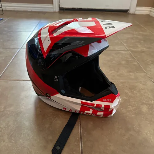 Fly Racing Elite Vigilant Helmet Red/Black