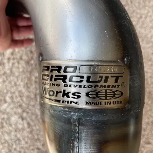 Pro Circuit Works Pipe
1994-2002 KX 250
PK01250