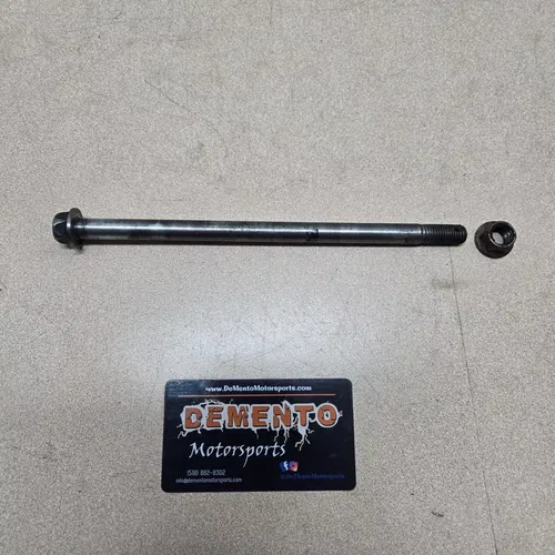 Kawasaki KLX110 02-03 Front Axle KX60 91-03  drz klx 110  oem #2