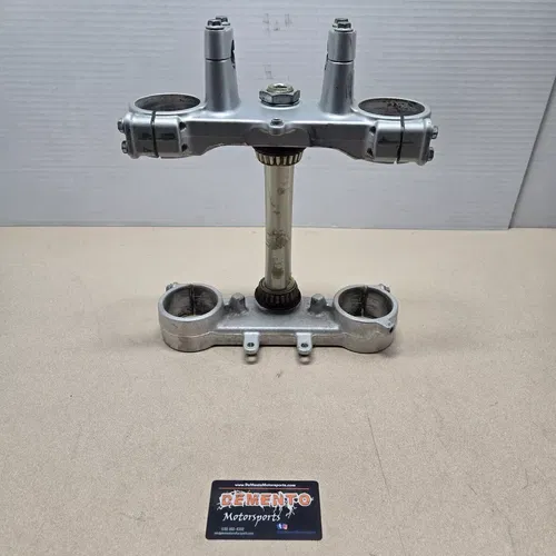 Suzuki RM250 2001 Triple Clamps Tree Upper Lower Fork Steering Stem