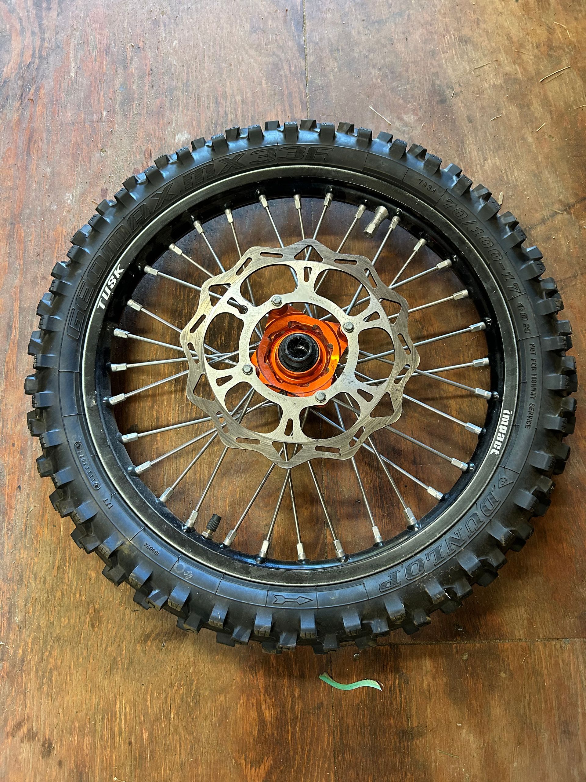 2012-2024 Ktm 85 Sx Front Wheel 17" Tusk