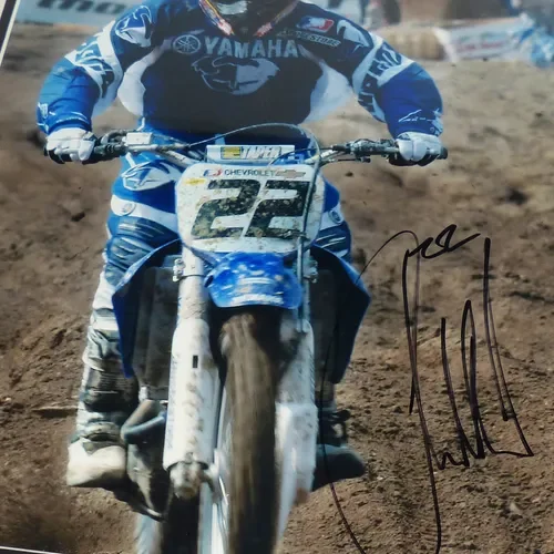 Chad Reed #22  signed  11x14 photo 16x20 Matted and Framed