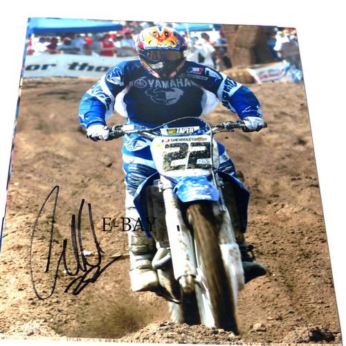 Chad Reed #22  signed  11x14 photo