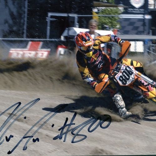 8X12 SIGNED MIKE ALESSI#800