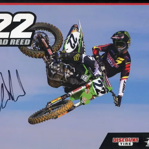 Signed   CHAD REED #22