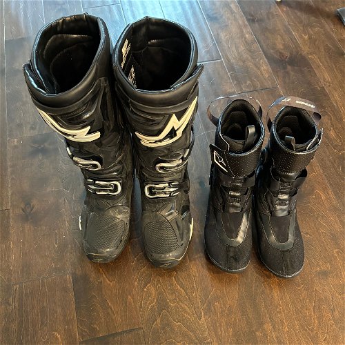 Alpinestars Tech 10 Boots - Size 10 - Black