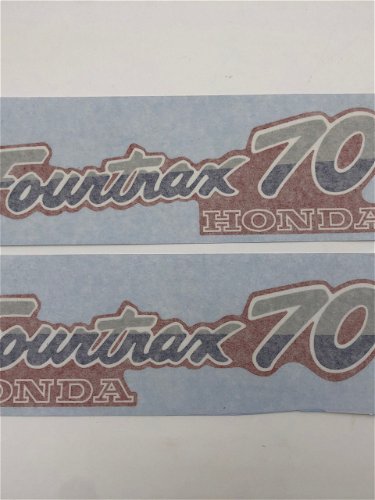 1987 Honda TRX70 FourTrax Side Decal Set