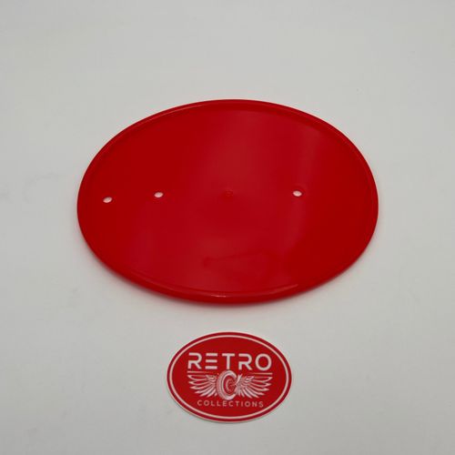 1979-1987 Honda Z50R Red Number Plate