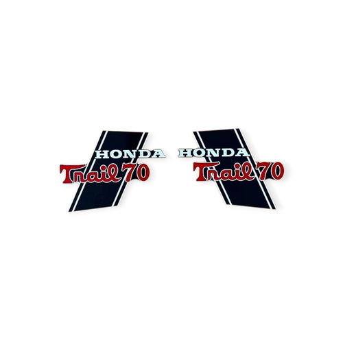 Honda CT70H Frame Decal Set