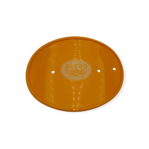1979-1987 Honda Z50R Yellow Number Plate